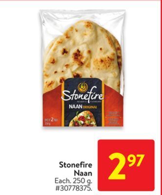 Walmart Stonefire naan offer