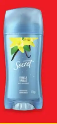 Walmart Secret deodorant 73 g offer