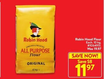 Walmart Robin hood flour offer