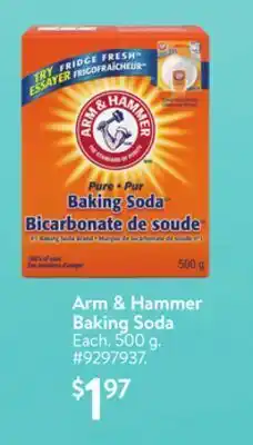 Walmart Arm & hammer baking soda offer