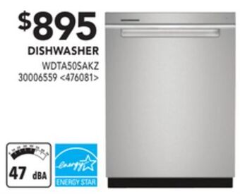 Lowe's Whirlpool dishwasher offer