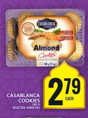 Food Basics Casablanca cookies offer