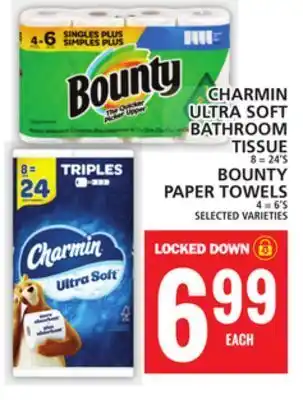 Food Basics Charmin ultra soft bathroom tissue offer