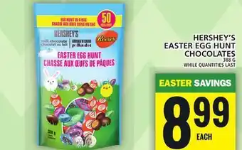 Food Basics Hershey's easter egg hunt chocolates offer