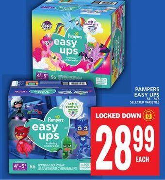 Food Basics Pampers easy ups offer