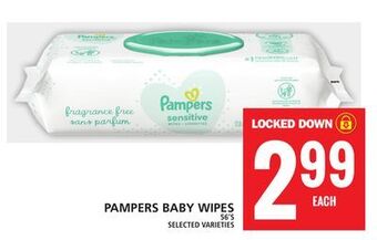 Food Basics Pampers baby wipes offer