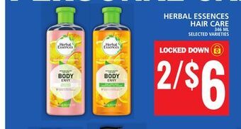 Food Basics Herbal essences hair care offer