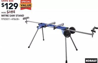 Lowe's Mitre saw stand offer