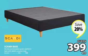 JYSK Scandi base offer