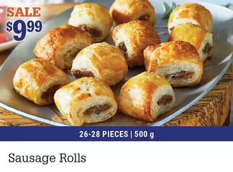 M & M Food Market Sausage rolls offer