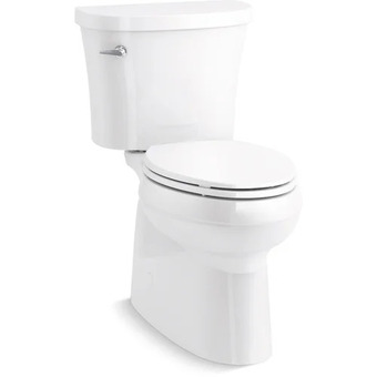 Home Depot Kohler gleam 2-piece chair height elongated skirted toilet offer