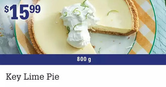 M & M Food Market Key lime pie offer