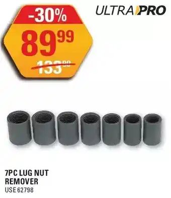 NAPA Auto Parts Ultra pro 7pc lug nut remover offer