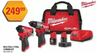 NAPA Auto Parts Milwaukee m12 fuel 2-tool combo kit offer