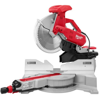 Home Depot Milwaukee 12'' 15 amp dual bevel sliding compound mitre saw offer