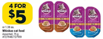 Giant Tiger Whiskas cat food offer