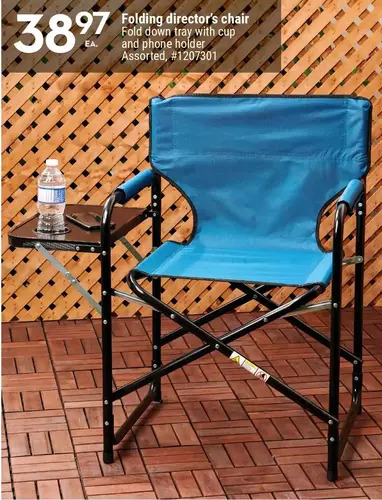 Giant Tiger Folding director's chair offer