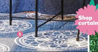 Giant Tiger Sisal woven outdoor rug offer