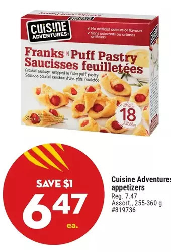 Giant Tiger Cuisine adventures appetizers offer