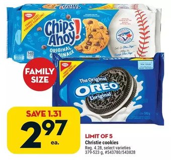 Giant Tiger Christie cookies offer