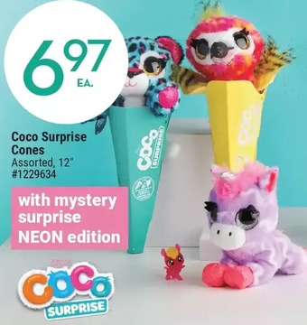Coco surprise cones