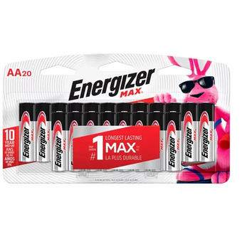 Canadian Tire Energizer max alkaline battery packs offer