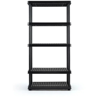 Canadian Tire Certified 4 and 5-shelf adjustable resin racks offer