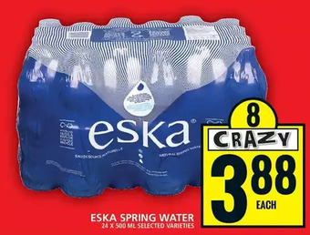 Food Basics Eska spring water offer