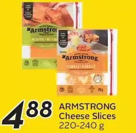 Sobeys Armstrong cheese slices offer