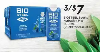 Sobeys Biosteel sports hydration mix offer