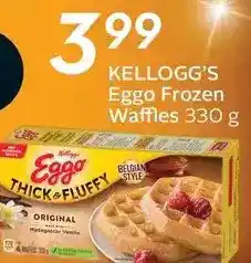 Sobeys Kellogg's eggo frozen waffles offer