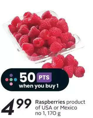 Sobeys Raspberries offer