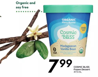 Sobeys Cosmic bliss frozen dessert offer