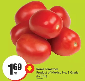 FreshCo Roma tomatoes offer