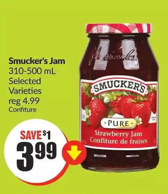 FreshCo Smucker's jam offer