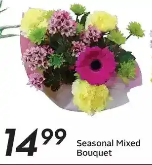 Sobeys Seasonal mixed bouquet offer