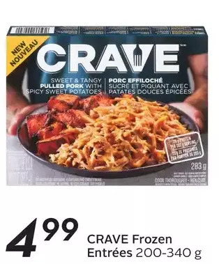 Sobeys Crave frozen entrées offer