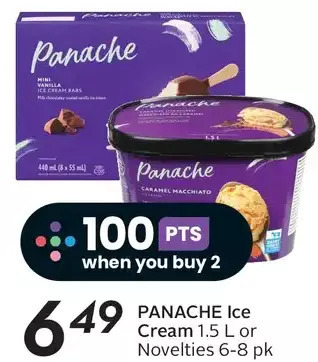 Sobeys Panache ice cream offer