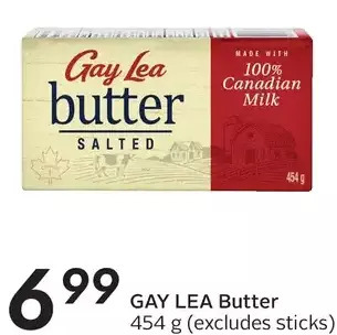Sobeys Gay lea butter offer