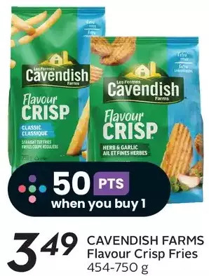 Sobeys Cavendish farms flavour crisp fries offer