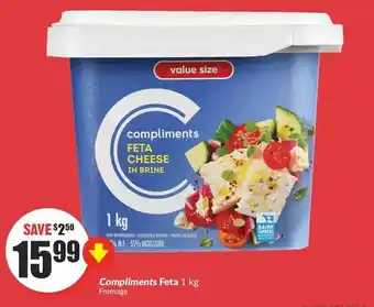 FreshCo Compliments feta offer