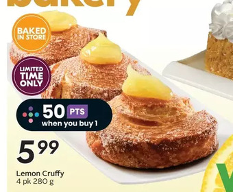 Sobeys Lemon cruffy offer