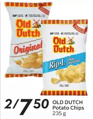 Sobeys Old dutch potato chips offer