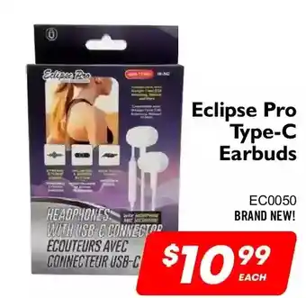 Factory Direct Eclipse pro type-c earbuds offer