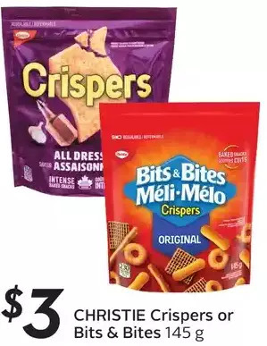 Sobeys Christie crispers or bits & bites offer