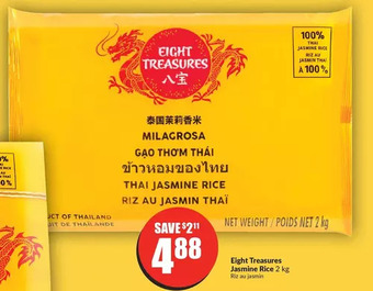FreshCo Eight treasures jasmine rice offer