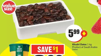 FreshCo Khudri dates offer