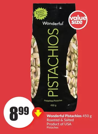 FreshCo Wonderful pistachios offer