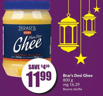 FreshCo Brar's desi ghee offer