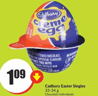 FreshCo Cadbury easter singles offer